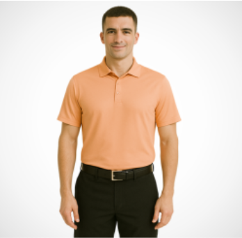 Performance Dry Fit Polo – Moisture-Wicking Polyester, Quick-Dry Fabric, Lightweight, Breathable Mesh Collar, Heat Transfer Printing, Athletic Fit, Multiple Sizes & Bold Colors